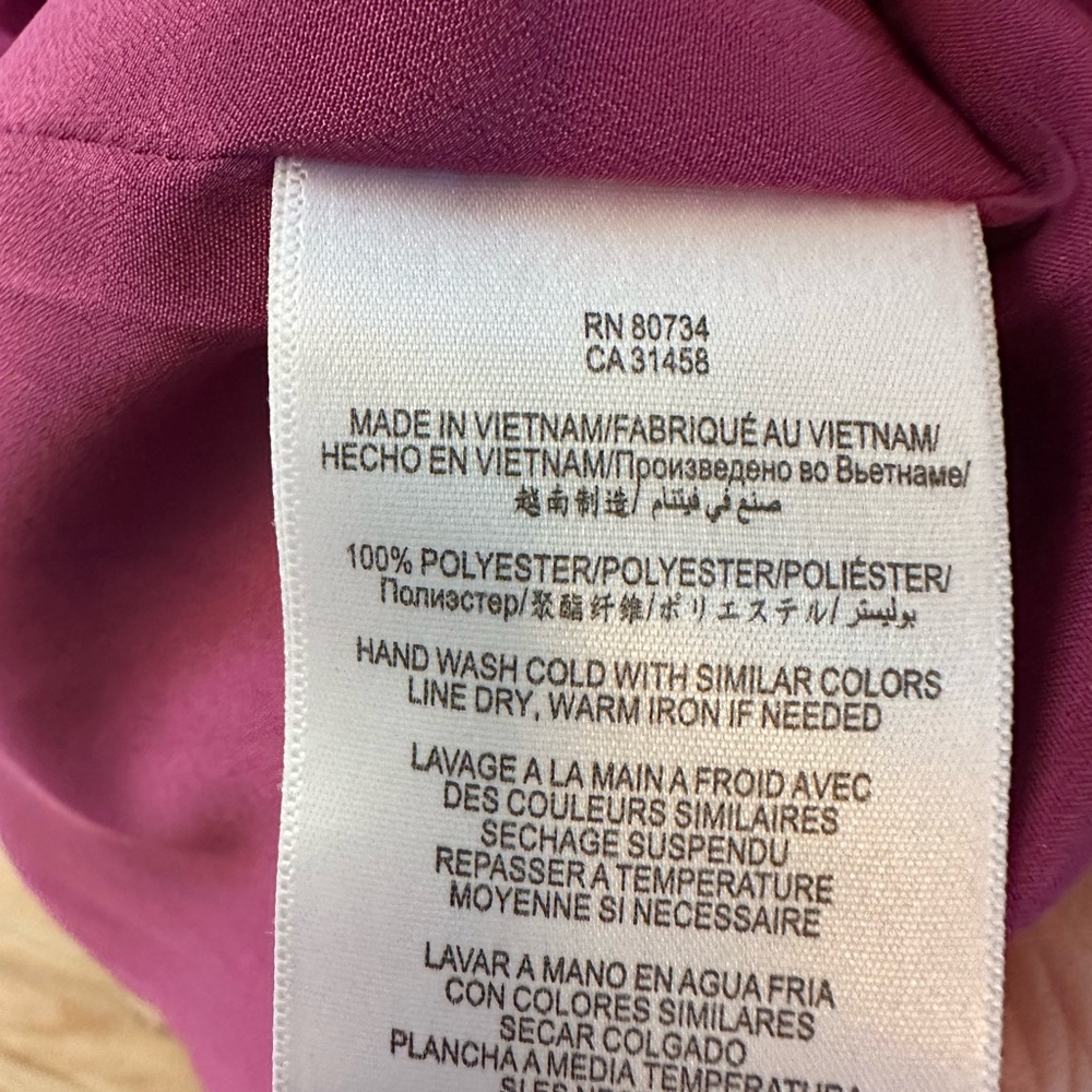 Berry Colored One-Shoulder Ruffle Dress - Picture 4 of 4